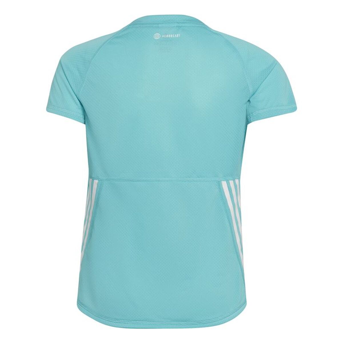 Tricou cu Mânecă Scurtă pentru Copii Adidas AEROREADY Acvamarin
