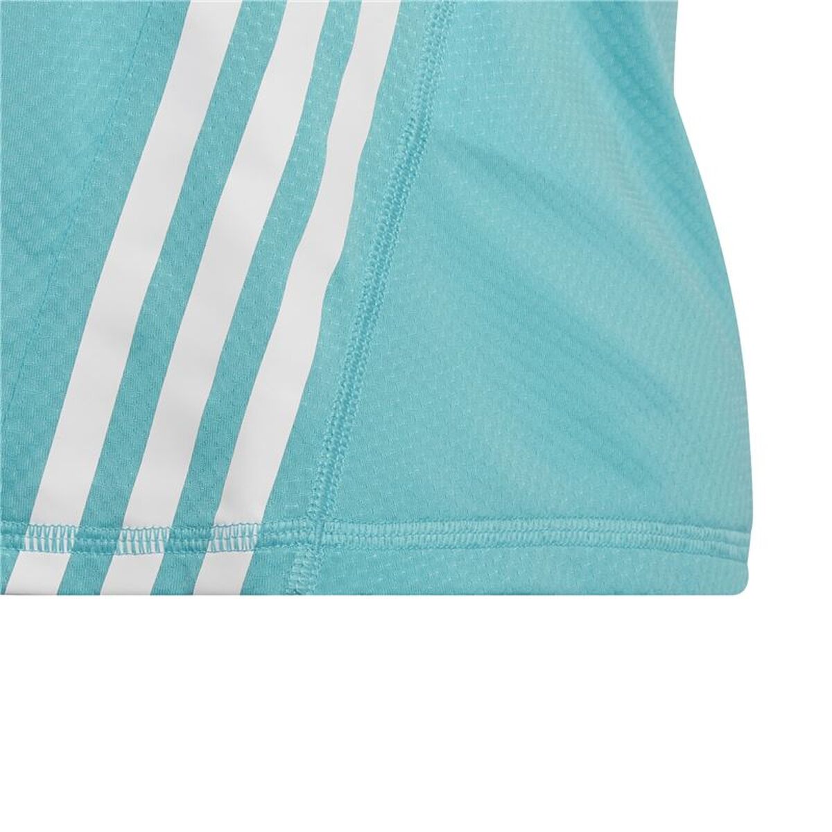 Tricou cu Mânecă Scurtă pentru Copii Adidas AEROREADY Acvamarin