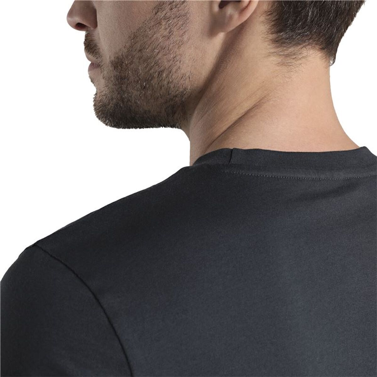 Tricou cu Mânecă Scurtă Bărbați Reebok Reebok Classic Trail Negru