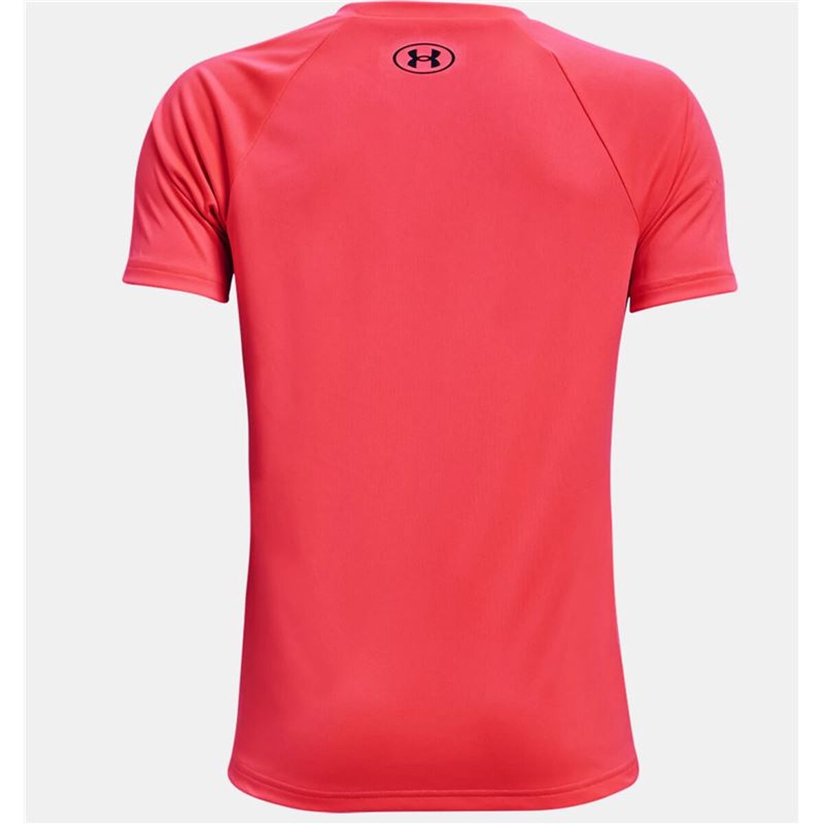 Tricou cu Mânecă Scurtă pentru Copii Under Armour Tech Hybrid Roșu
