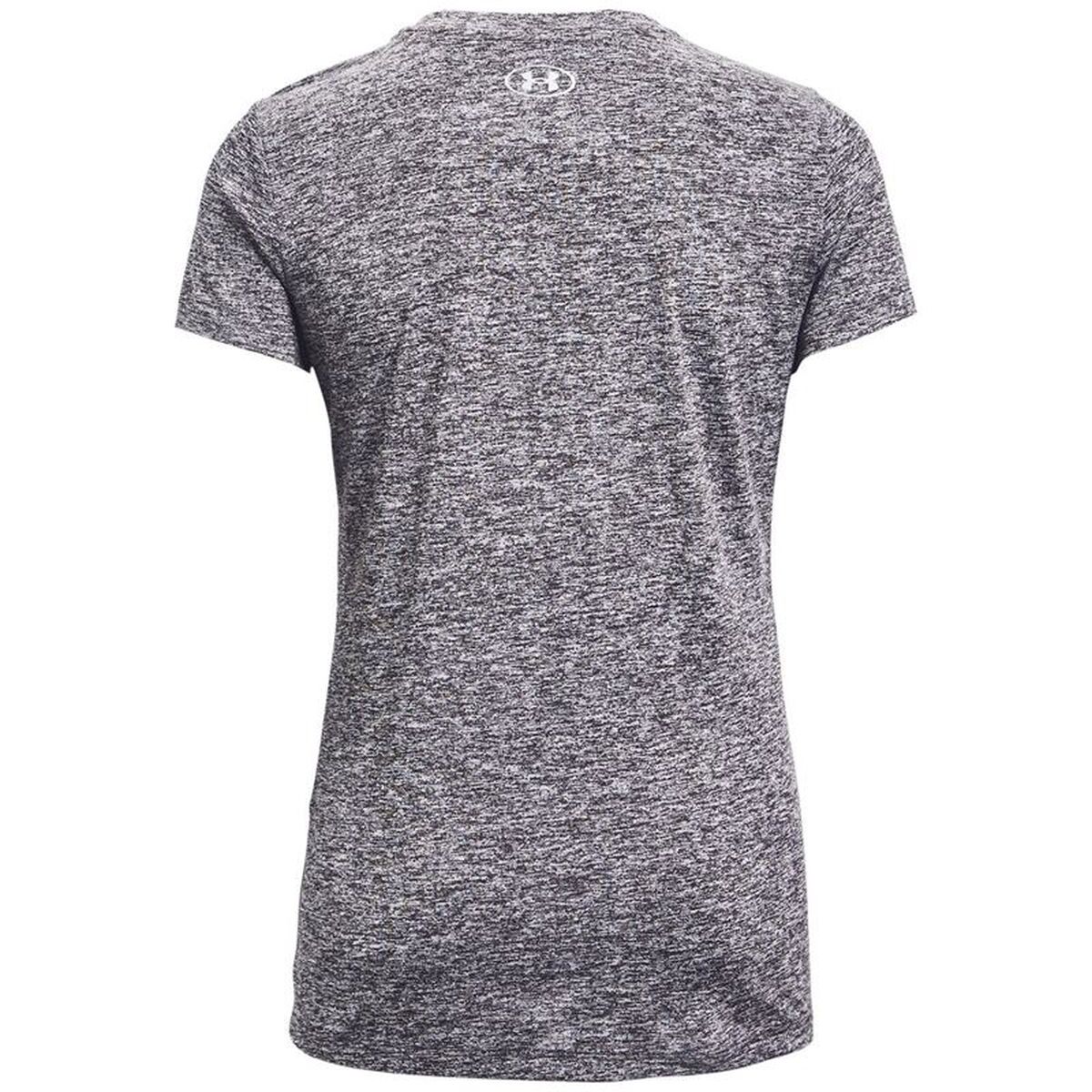 Tricou cu Mânecă Scurtă Femei Under Armour Tech Twist Gri