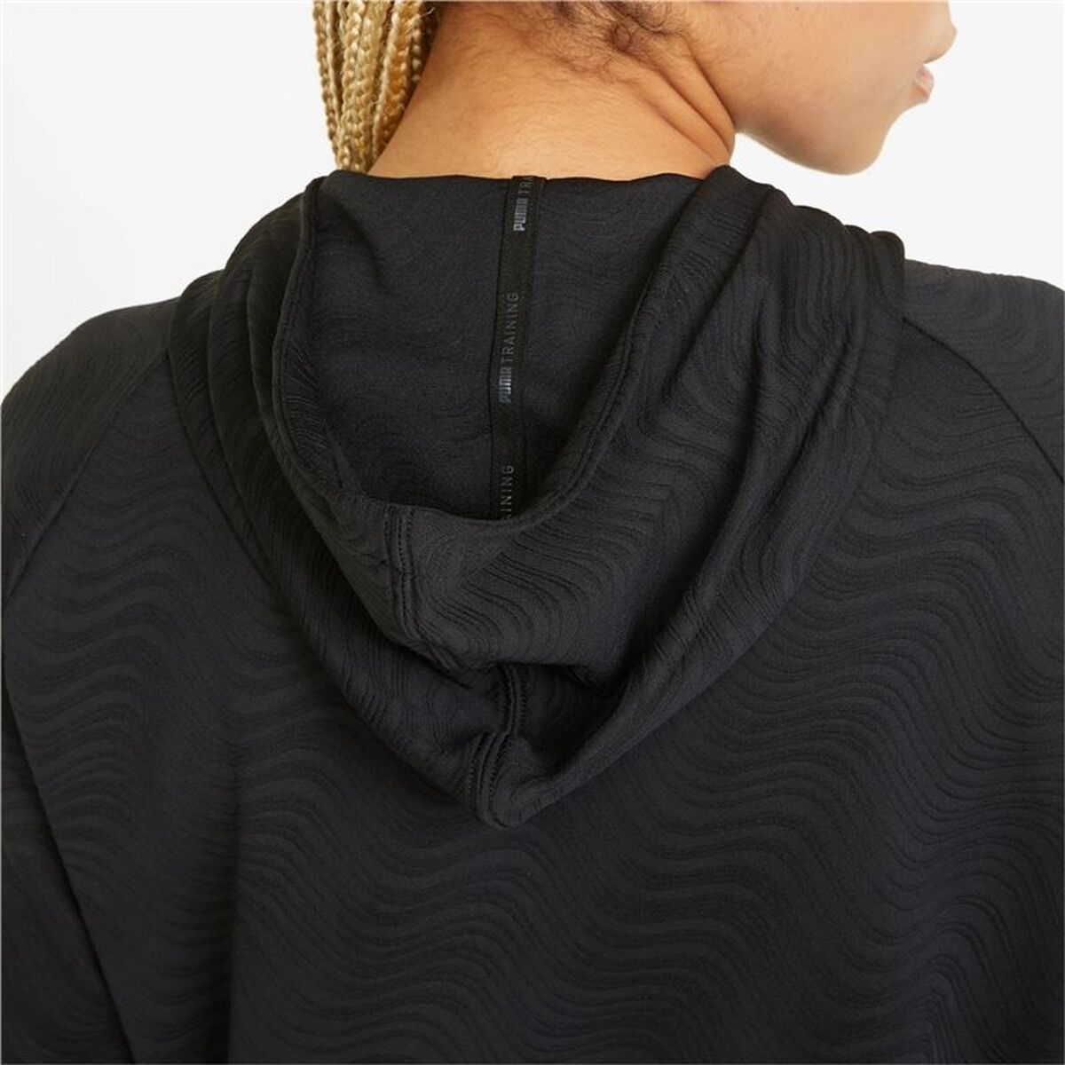 Hanorac cu Glugă Femei Puma Flawless Pullover Negru