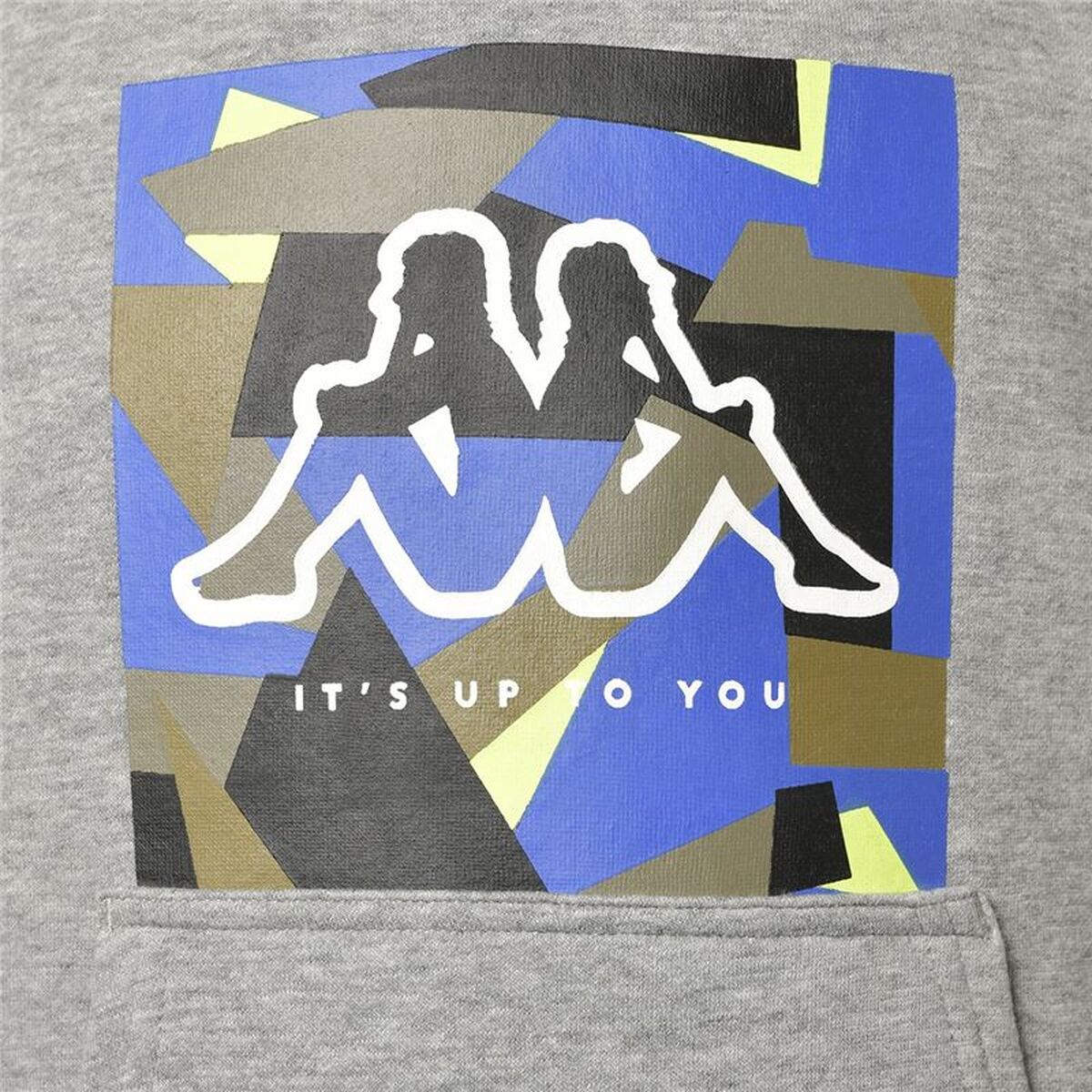 Hanorac cu Glugă Copii Kappa Kappa Clot Gri închis