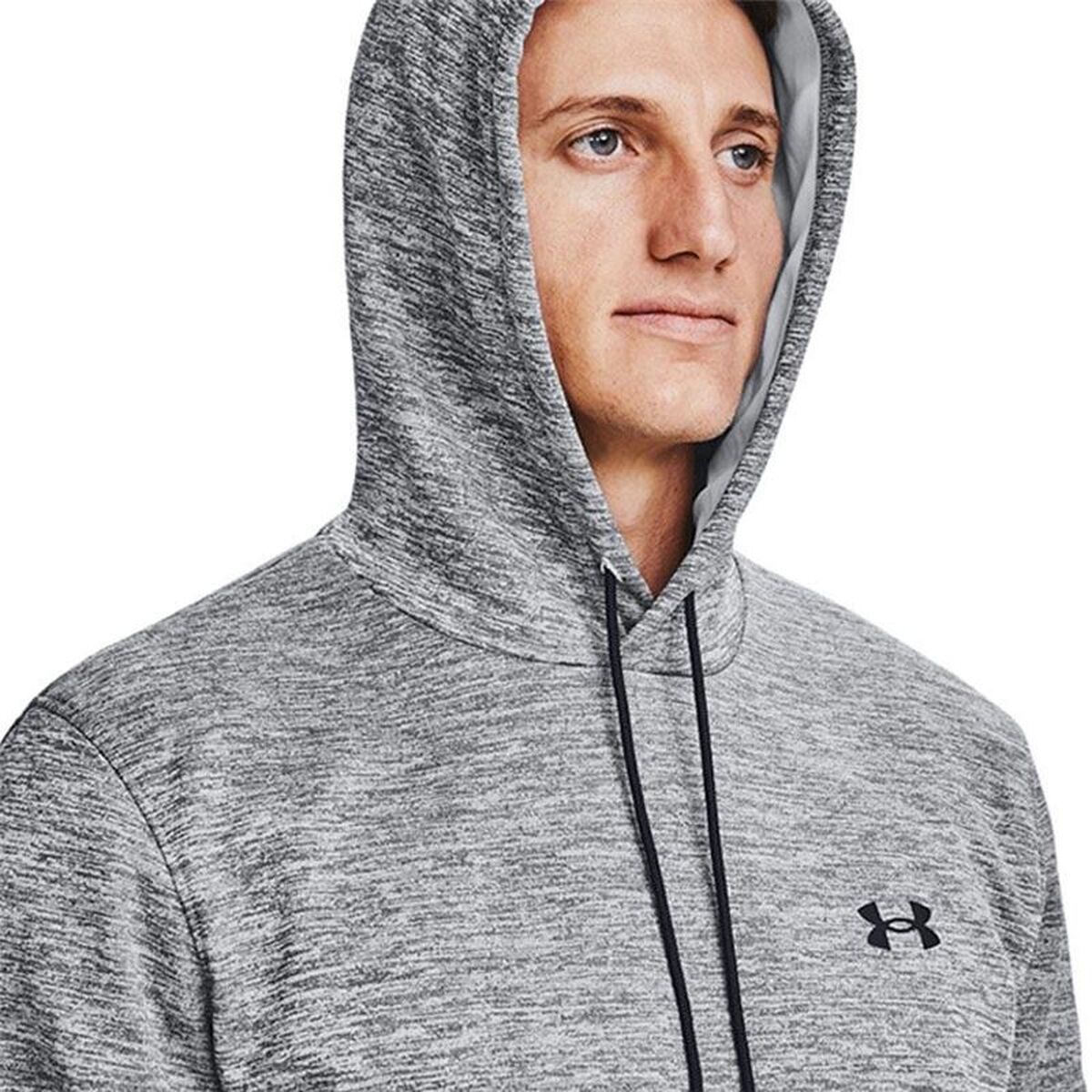 Hanorac cu Glugă Bărbați Under Armour Fleece Twist Gri închis