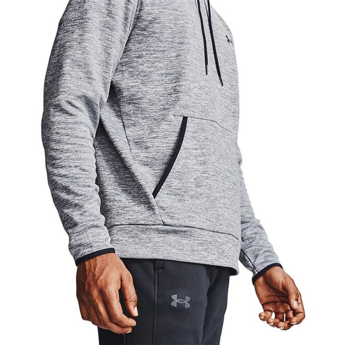 Hanorac cu Glugă Bărbați Under Armour Fleece Twist Gri închis