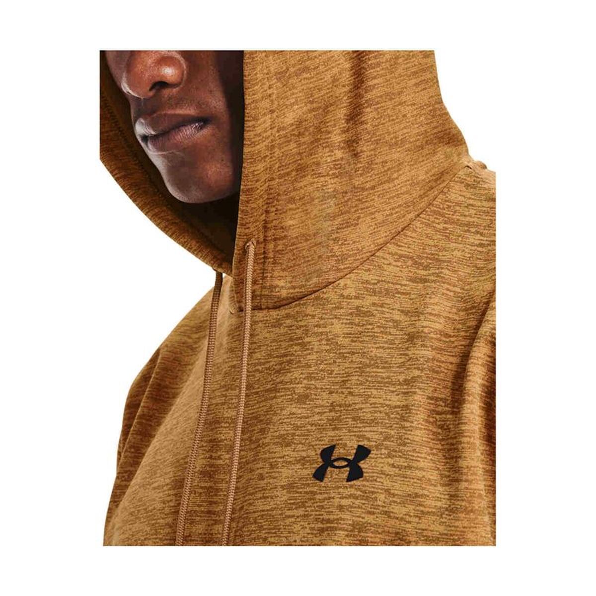 Hanorac cu Glugă Bărbați Under Armour Fleece Twist Maro