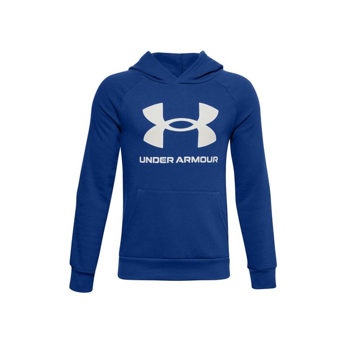 Hanorac cu Glugă Copii Under Armour Colorblock Crewneck Albastru