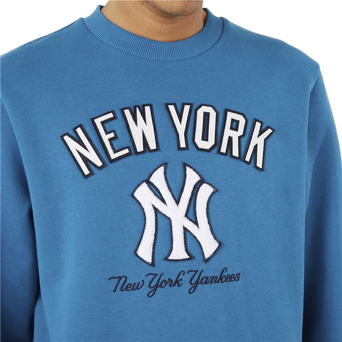 Hanorac fără Glugă Bărbați New Era MLB Heritage New York Yankees M Blue Albastru