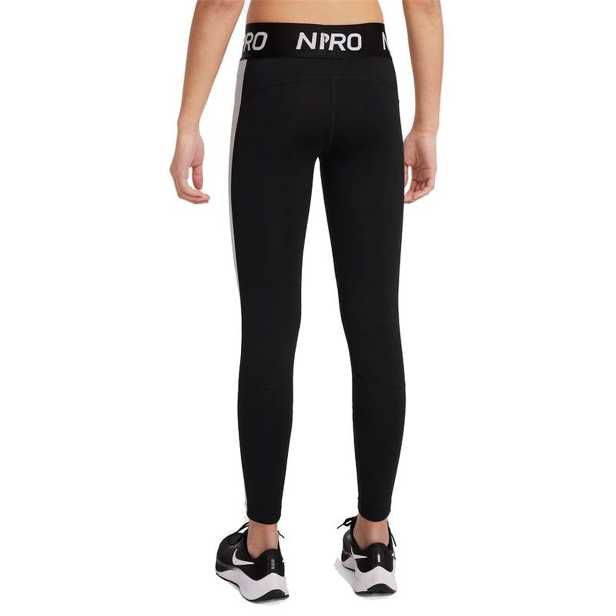 Colanți Sport pentru Copii Nike Dri-FIT Pro Warm Negru