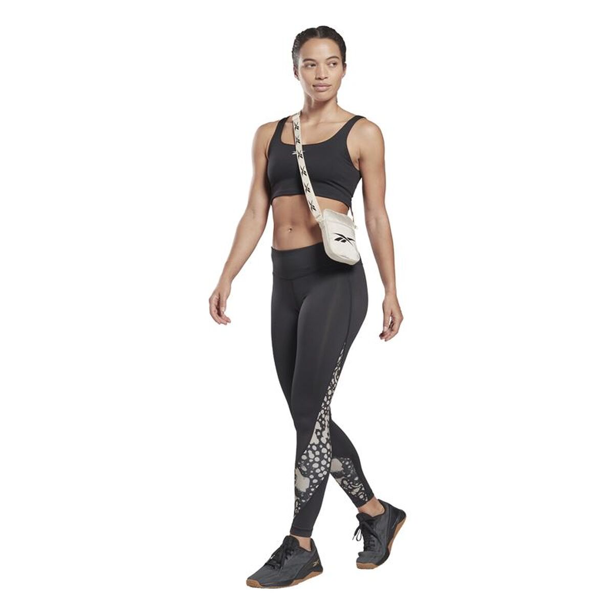 Colanți Sport de Damă Reebok Modern Safari W Negru