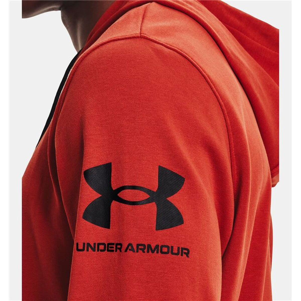 Jachetă Sport de Bărbați Under Armour Rival Terry Man Roșu
