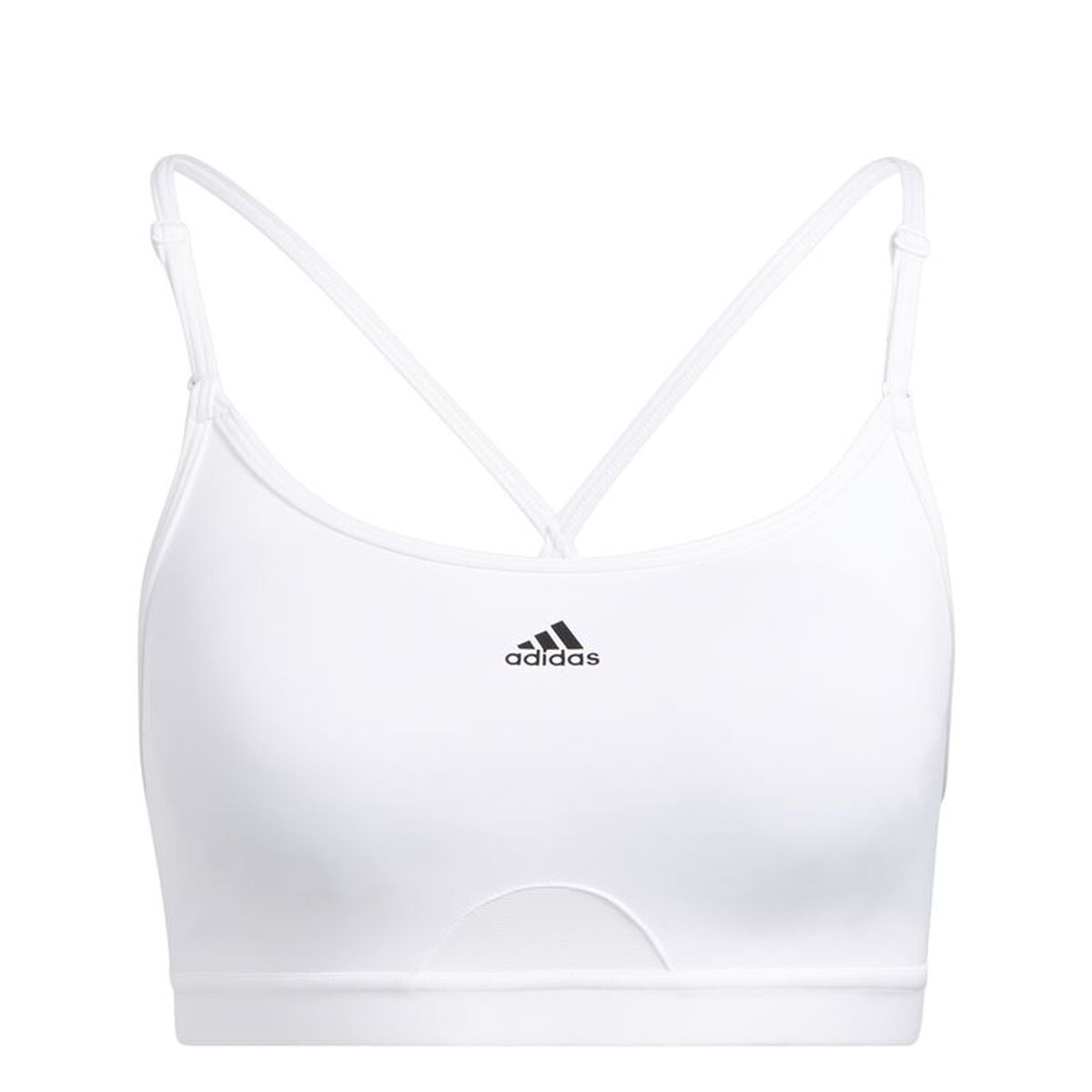 Sutien Sport Adidas Aeroreact Ls P Alb