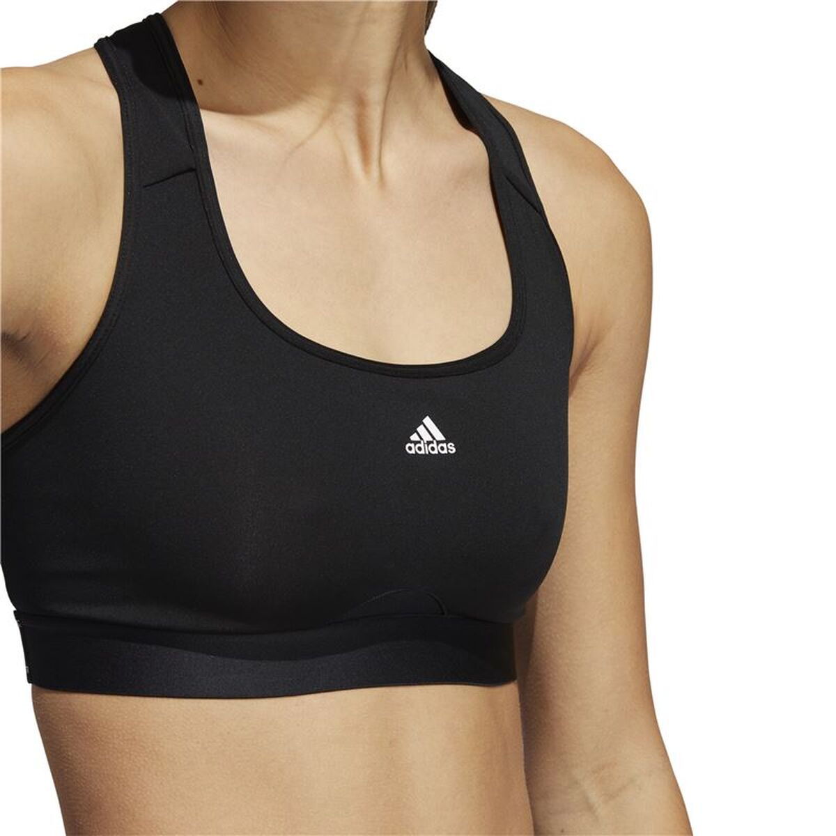 Sutien Sport Adidas Pwr Ms Pd Negru