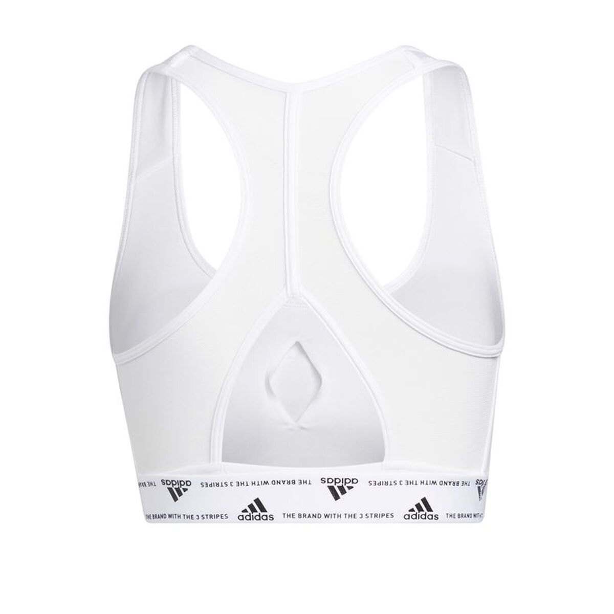 Sutien Sport Adidas Pwr Ms Pd Alb