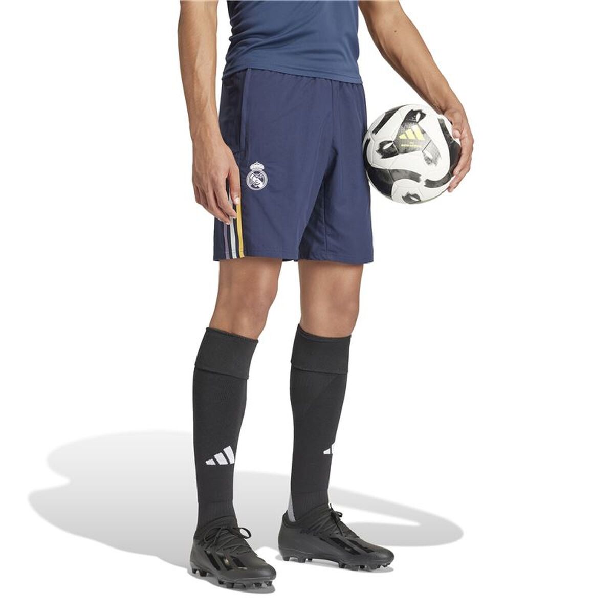 Pantalon de Antrenament de Fotbal pentru Adulți Adidas IB0861 Bleumarin