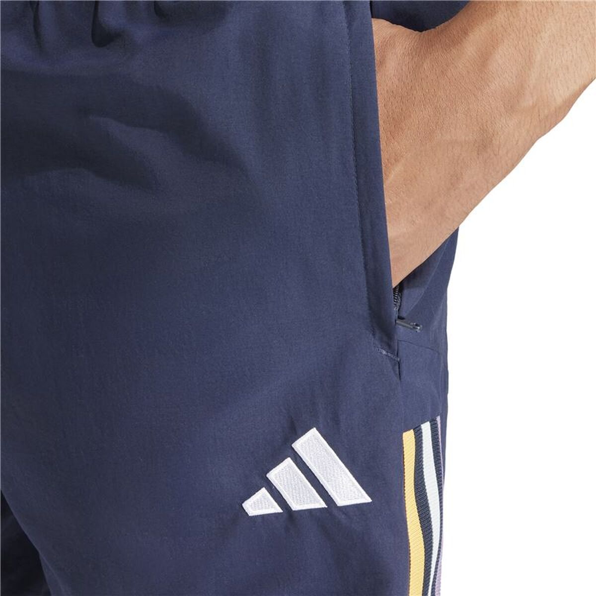 Pantalon de Antrenament de Fotbal pentru Adulți Adidas IB0861 Bleumarin