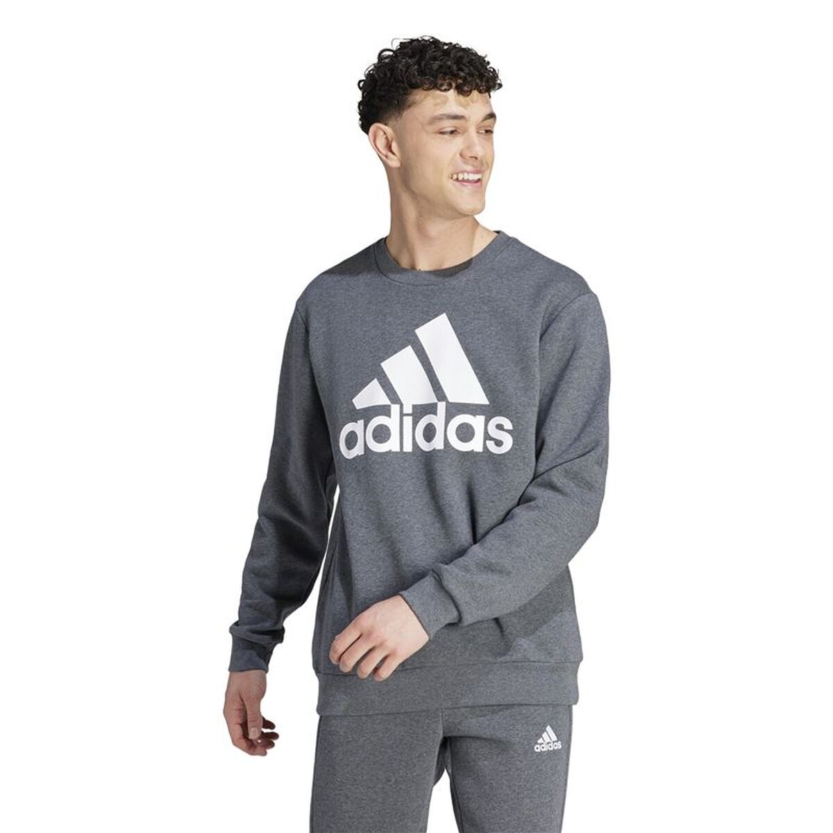 Hanorac cu Glugă Bărbați Adidas IJ8899 Gri