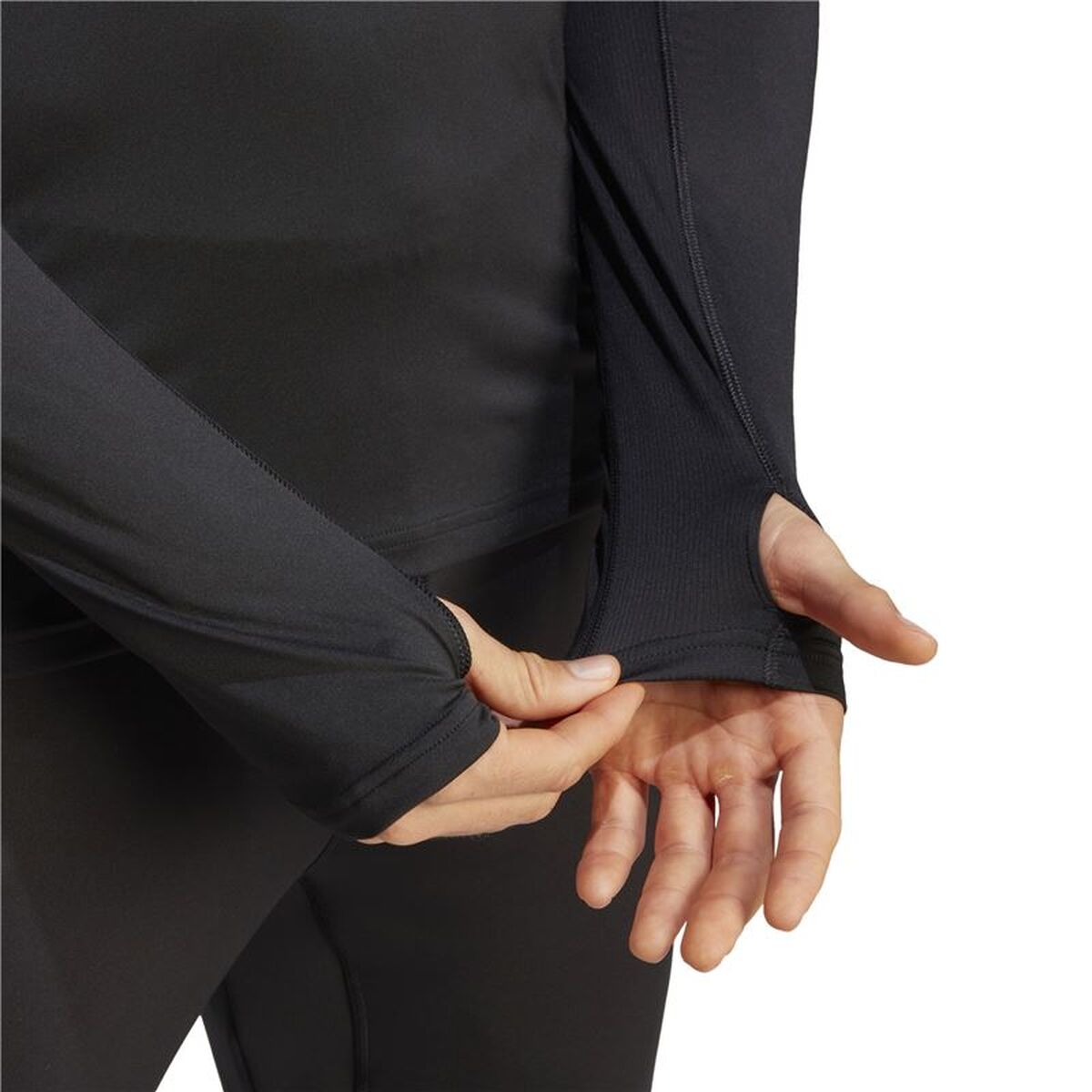 Hanorac fără Glugă Bărbați Adidas Otr 1/4 Zip Negru