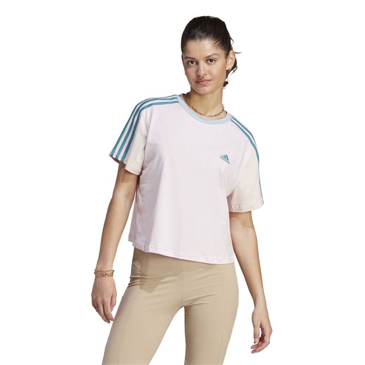 Tricou cu Mânecă Scurtă Femei Adidas IM0364