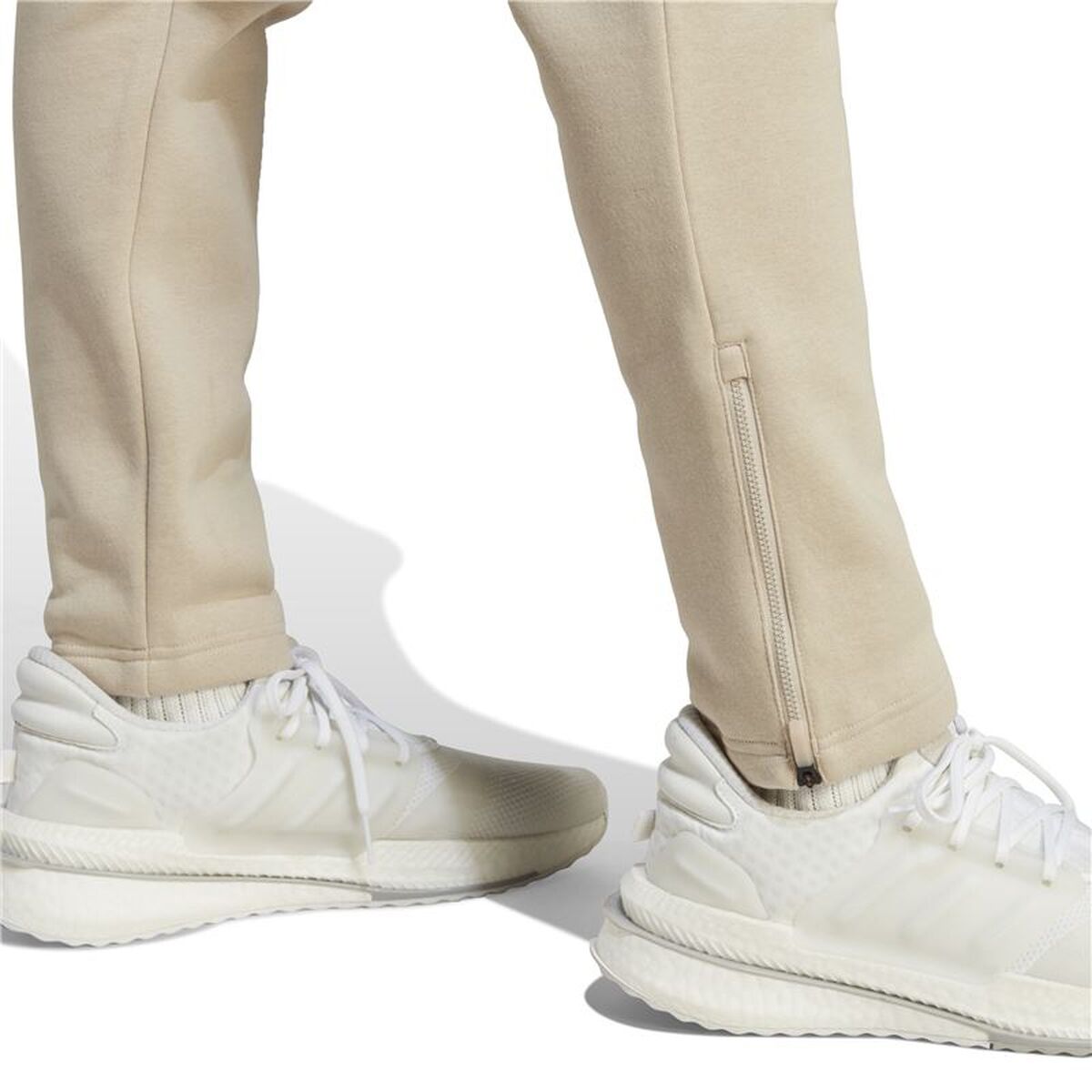 Pantaloni lungi de sport Adidas All Szn Tz Alb Natural Bărbați