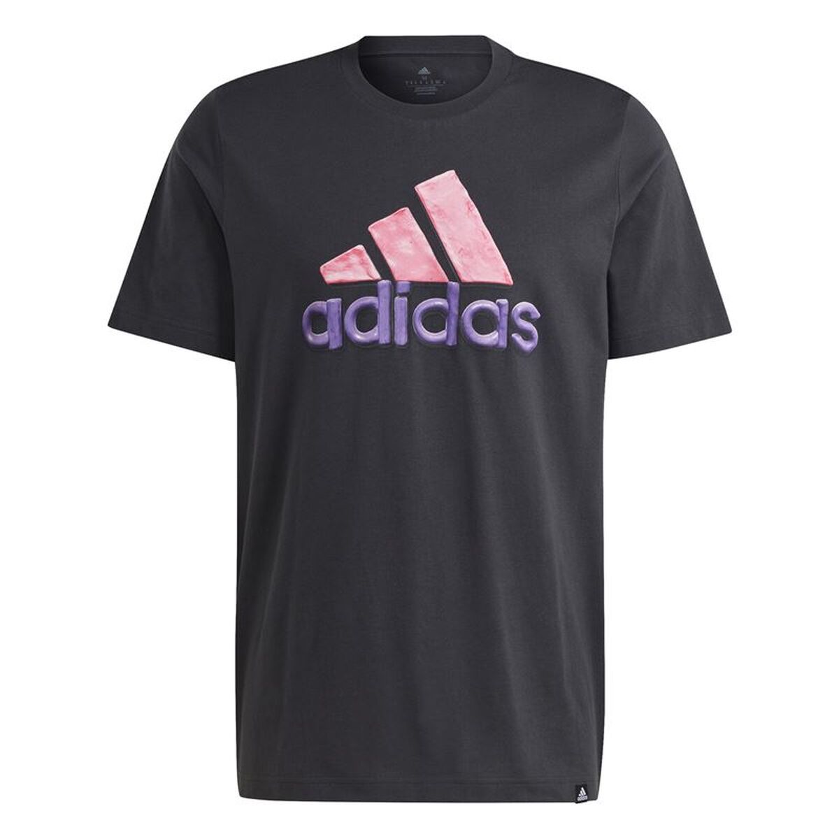 Tricou cu Mânecă Scurtă Bărbați Adidas Negru