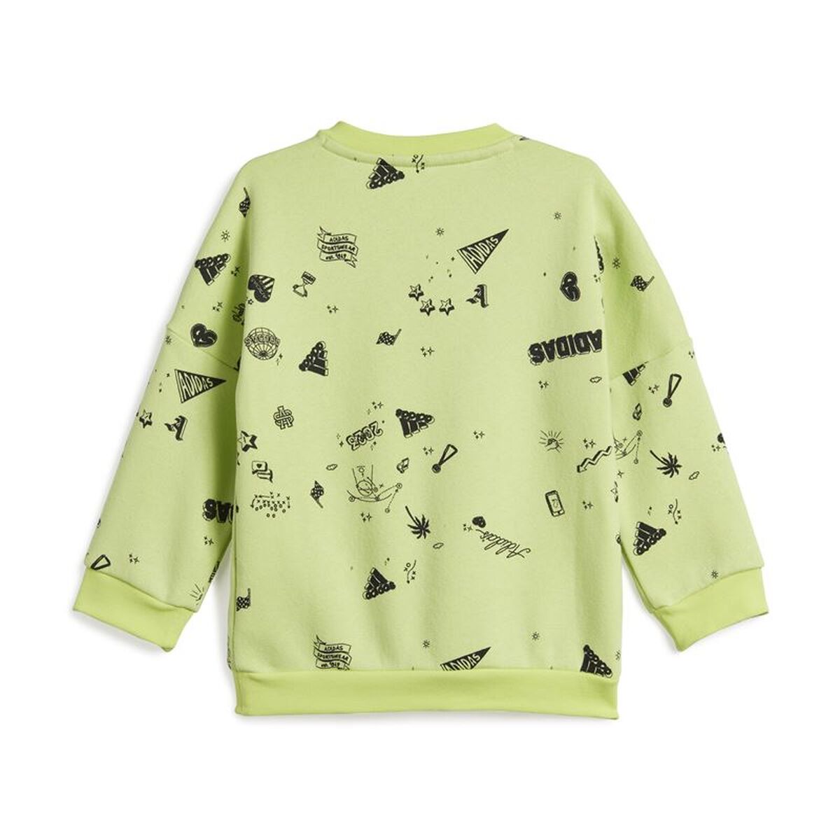 Set Sport pentru Bebeluși Adidas Bluv Q3 Cset Verde deschis