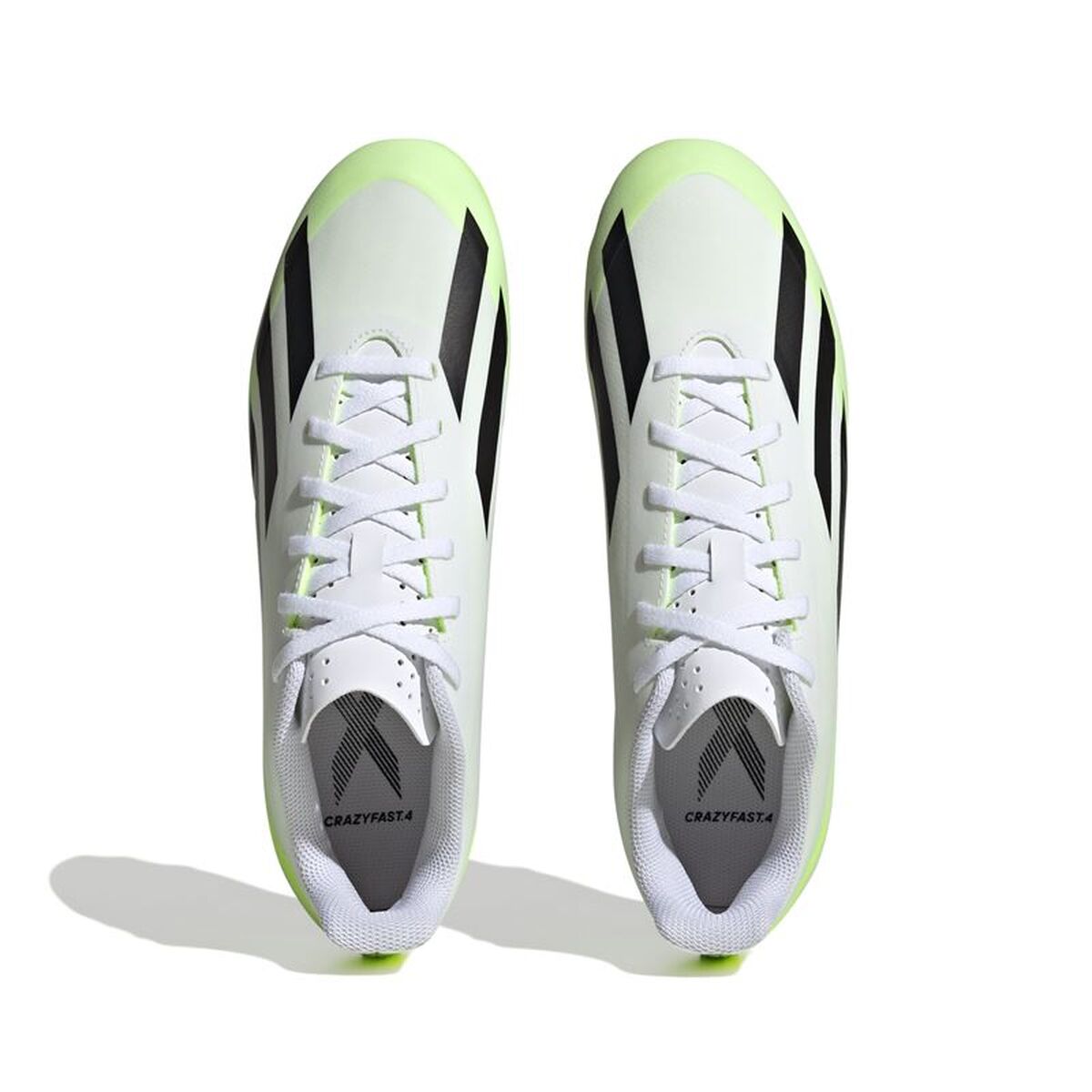 Încălțăminte de Fotbal pentru Adulți Adidas X Crazyfast.4 Fxg Alb