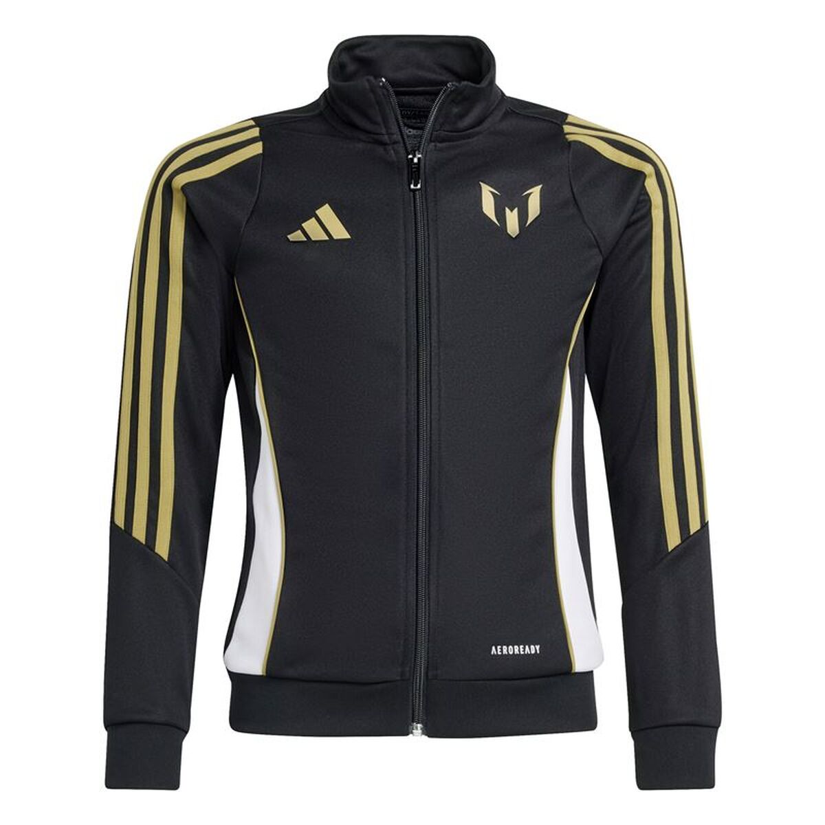 Jachetă Sport pentru Copii Adidas IZ2992 Negru