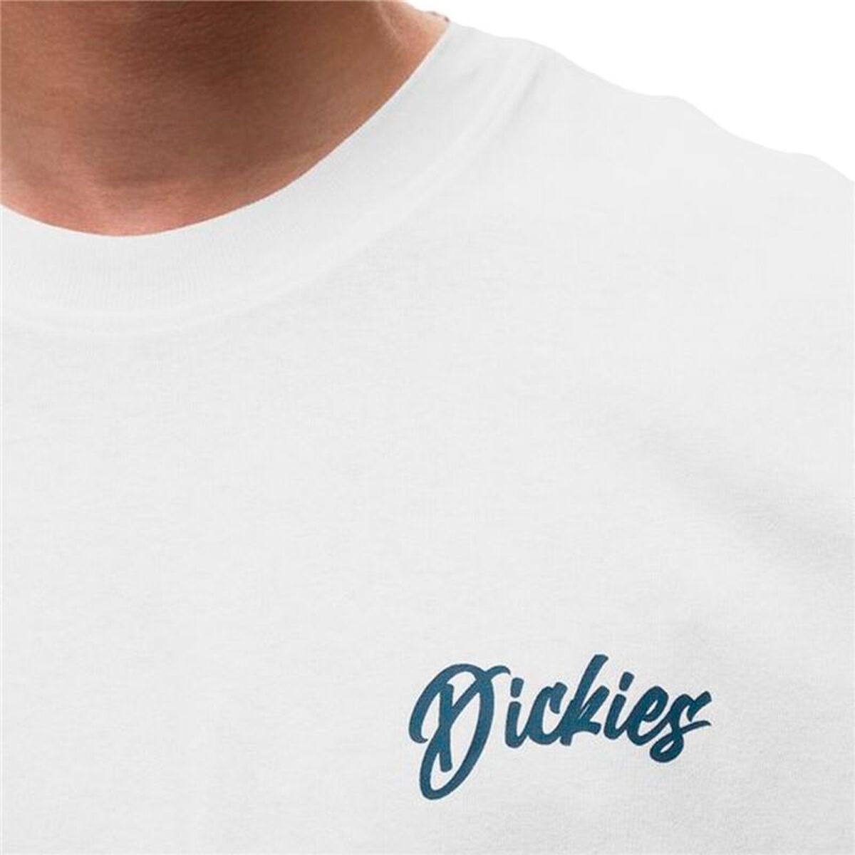 Tricou cu Mânecă Scurtă Bărbați Dickies DK0A4YFEWHX1 Alb (XL)