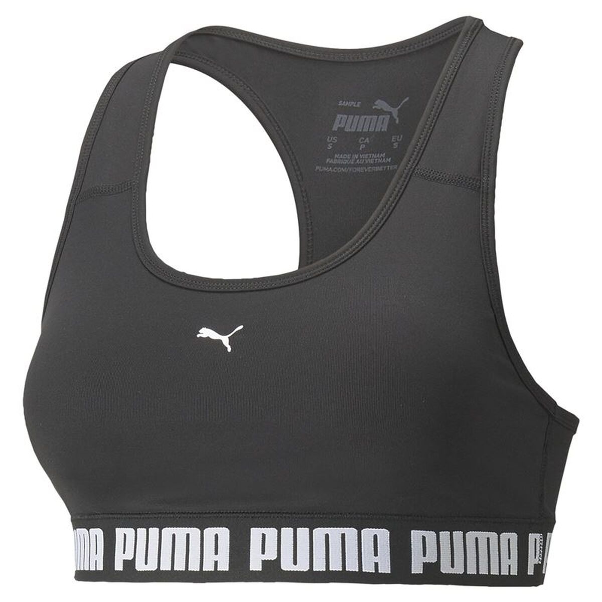 Sutien Sport Puma Mid Impact Stro Negru