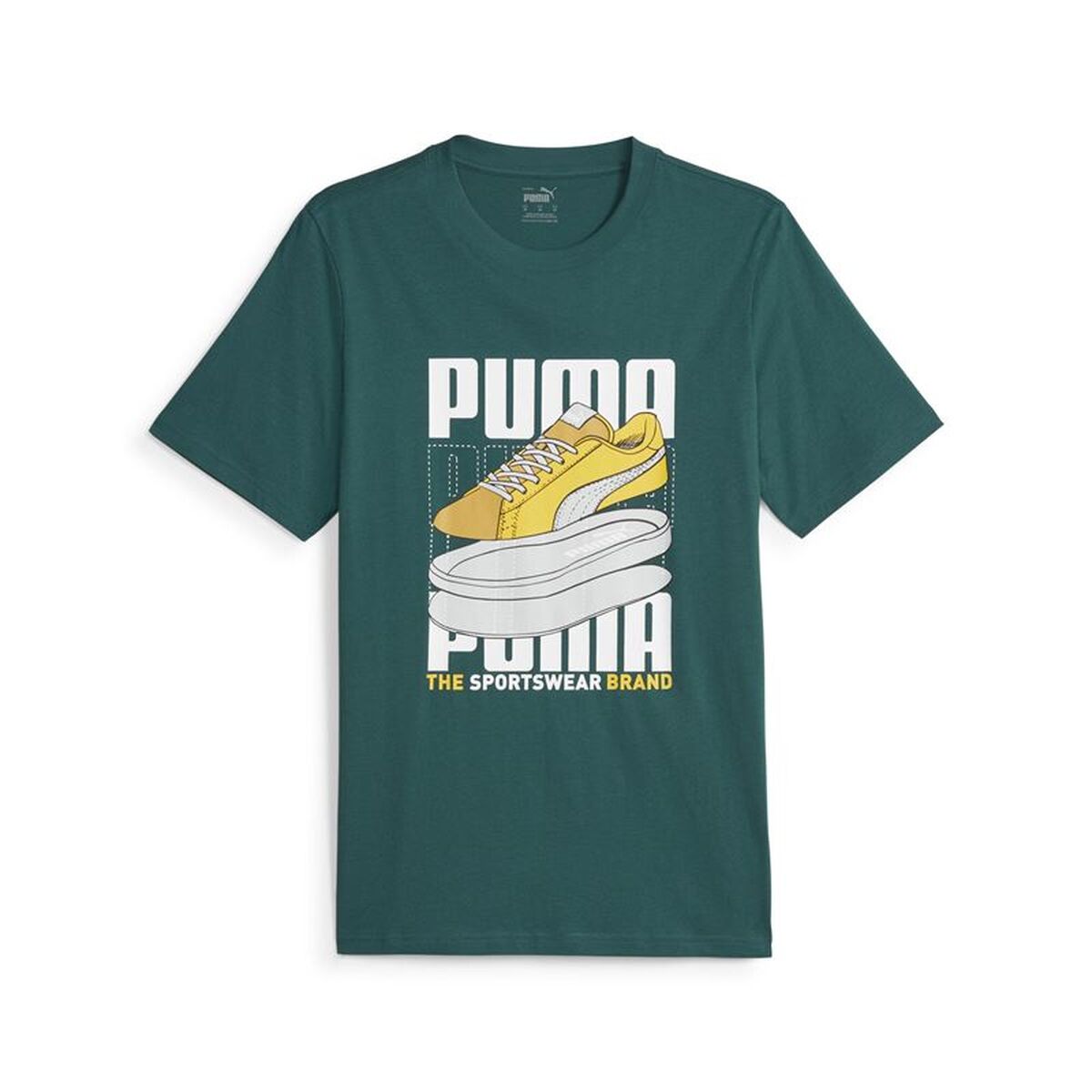 Tricou cu Mânecă Scurtă Bărbați Puma 677186 43 Albastru (M)