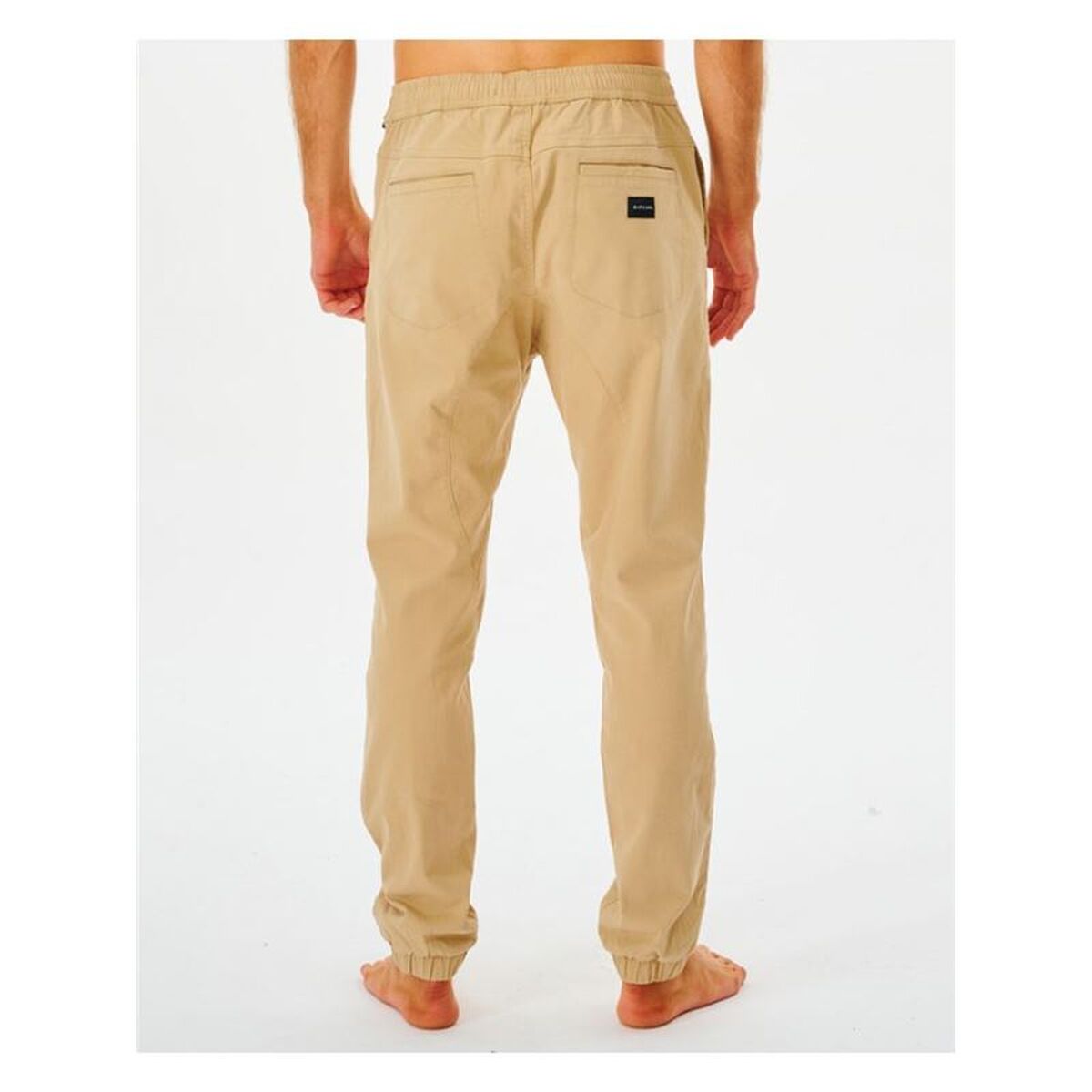 Pantaloni lungi de sport Rip Curl Re Entry Jogger Bej Bărbați