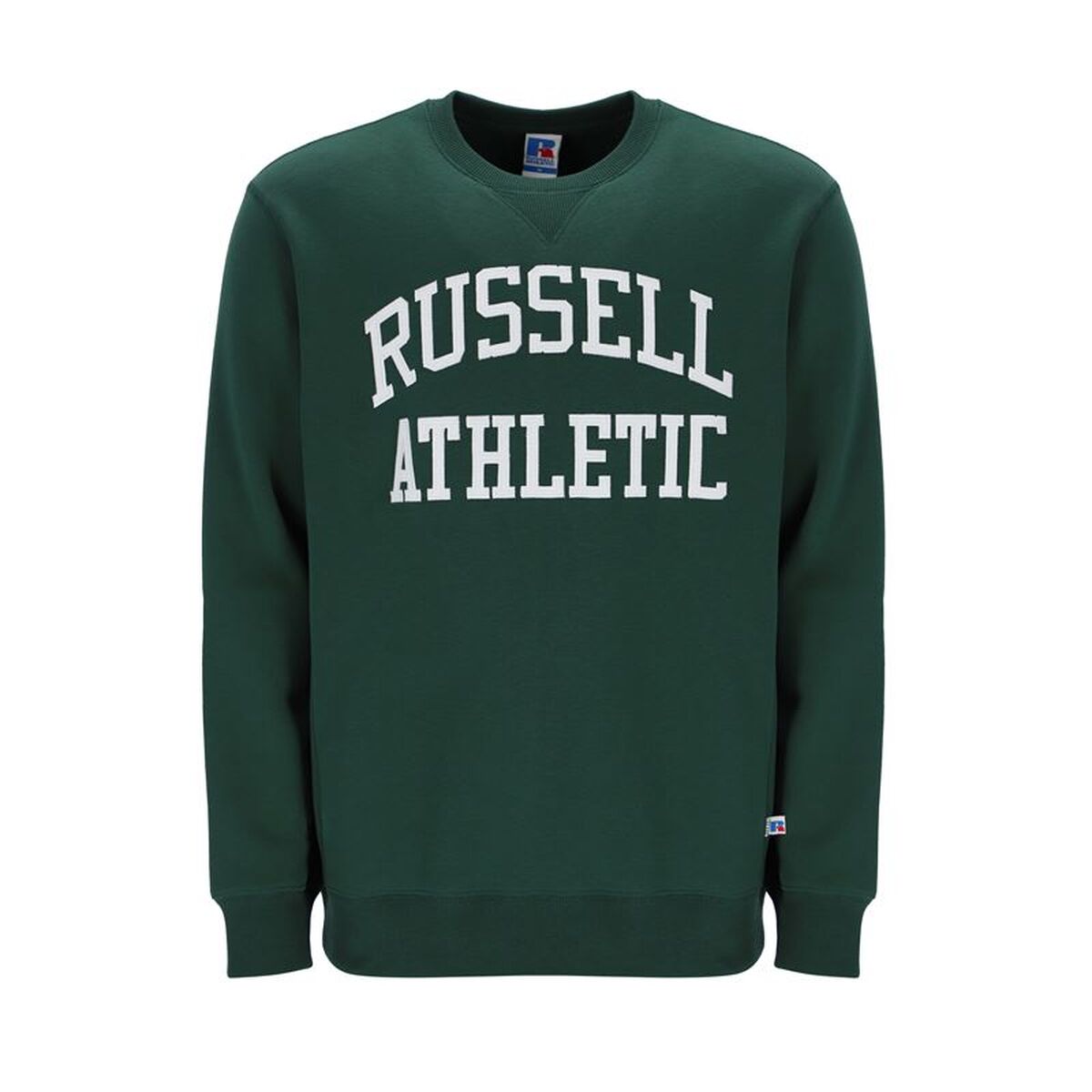 Hanorac fără Glugă Bărbați Russell Athletic Russell Iconic Verde