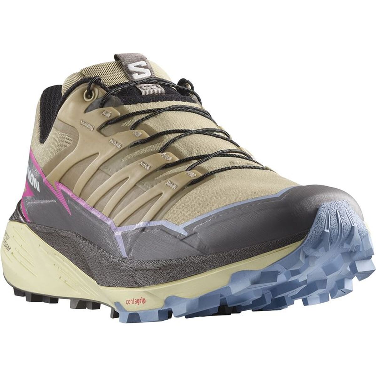 Pantofi de trail pentru femei Salomon Thundercross Maro