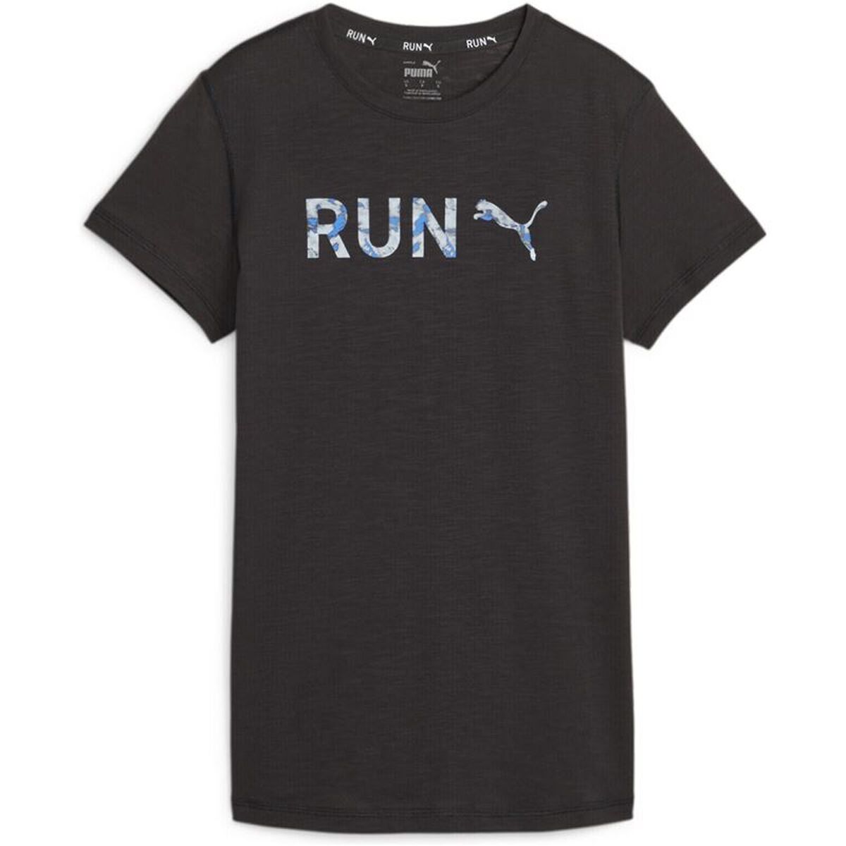 Tricou cu Mânecă Scurtă Femei Puma Graphicc Icy Azule Negru