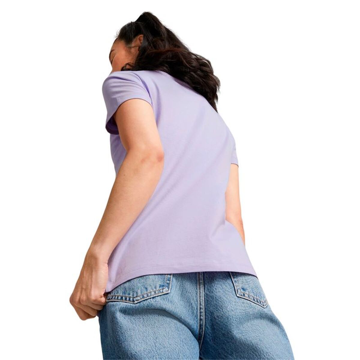 Tricou cu Mânecă Scurtă Femei Puma Classics Lavandă