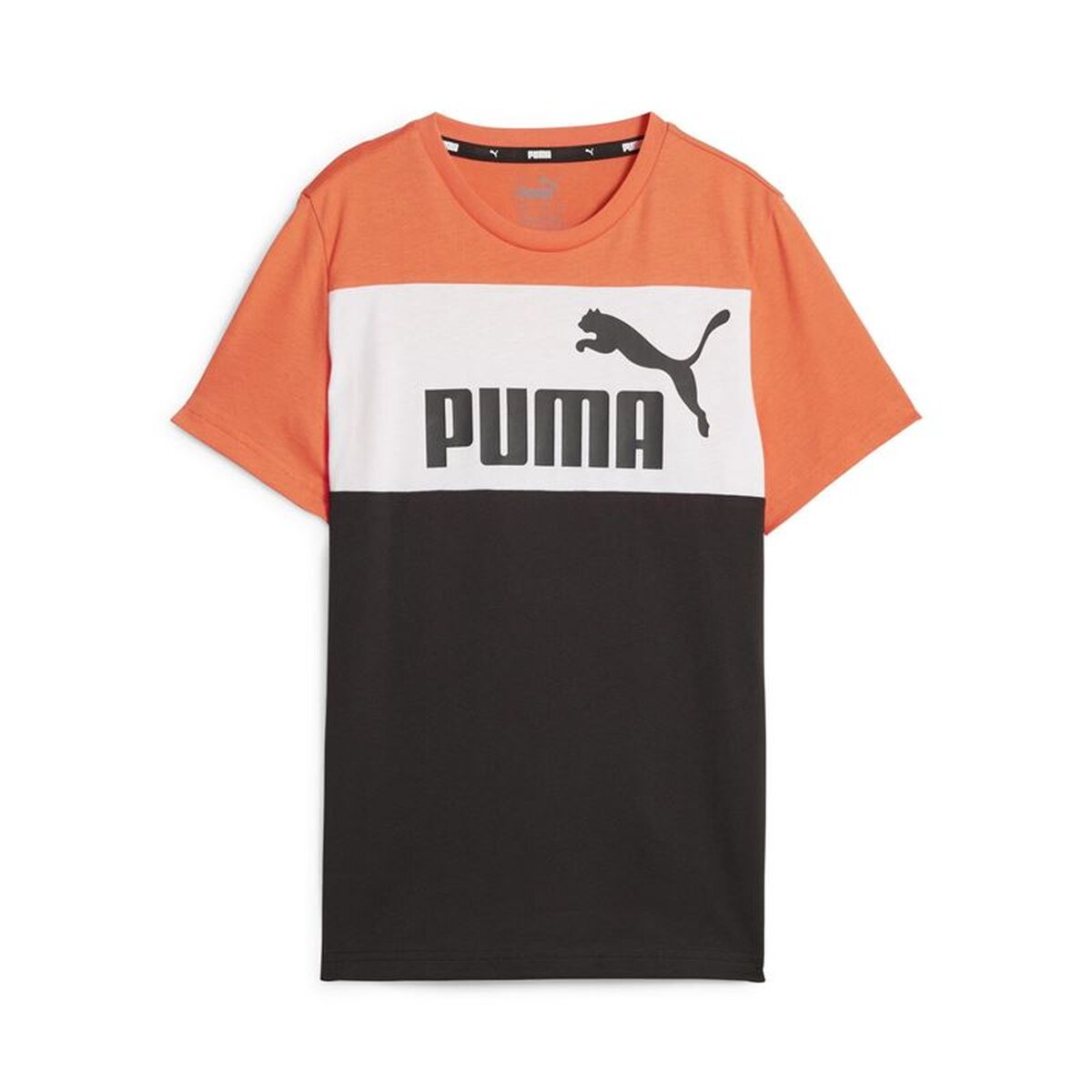 Tricou cu Mânecă Scurtă pentru Copii Puma Ess Block B