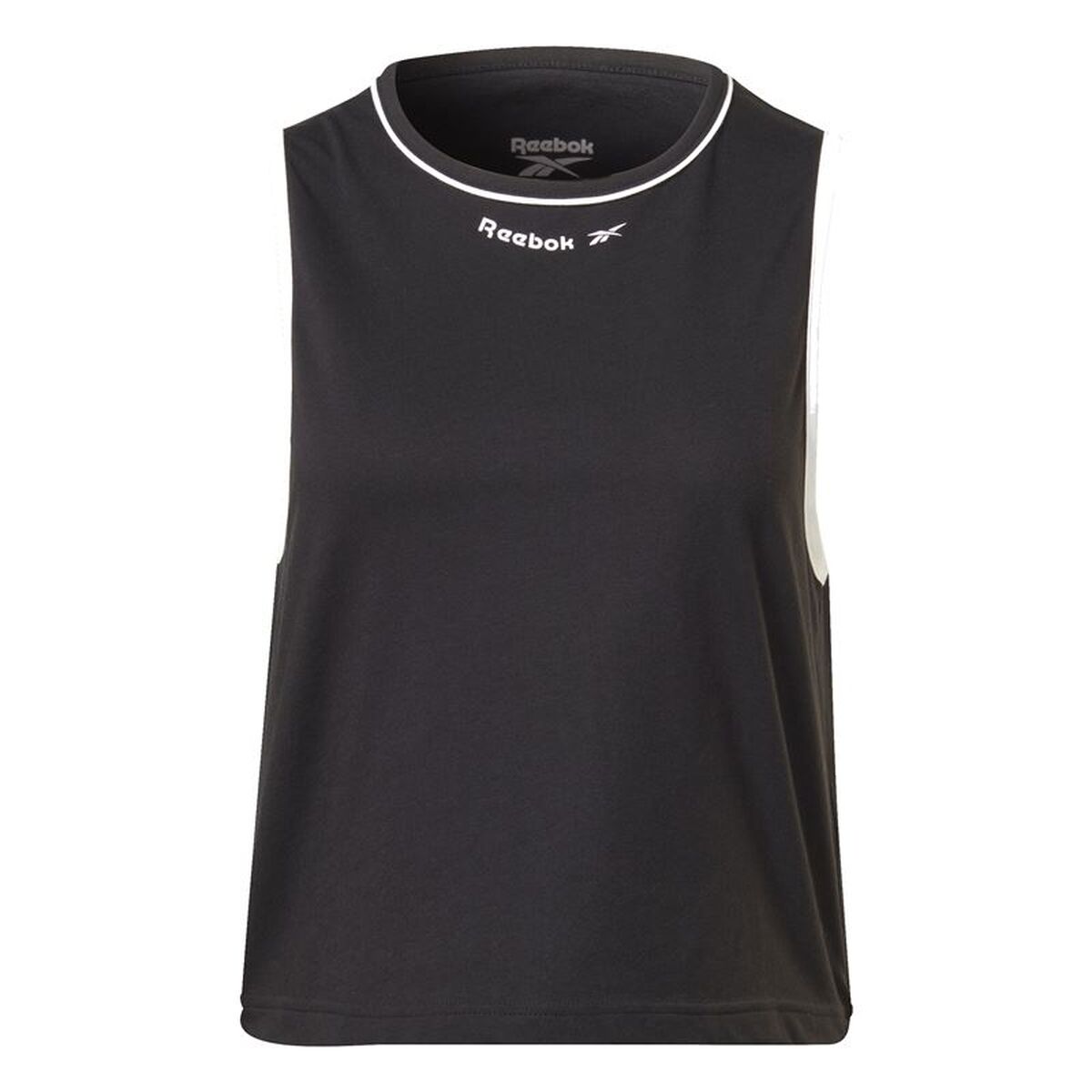 Tricou de Damă fără Mâneci Reebok Rie Negru