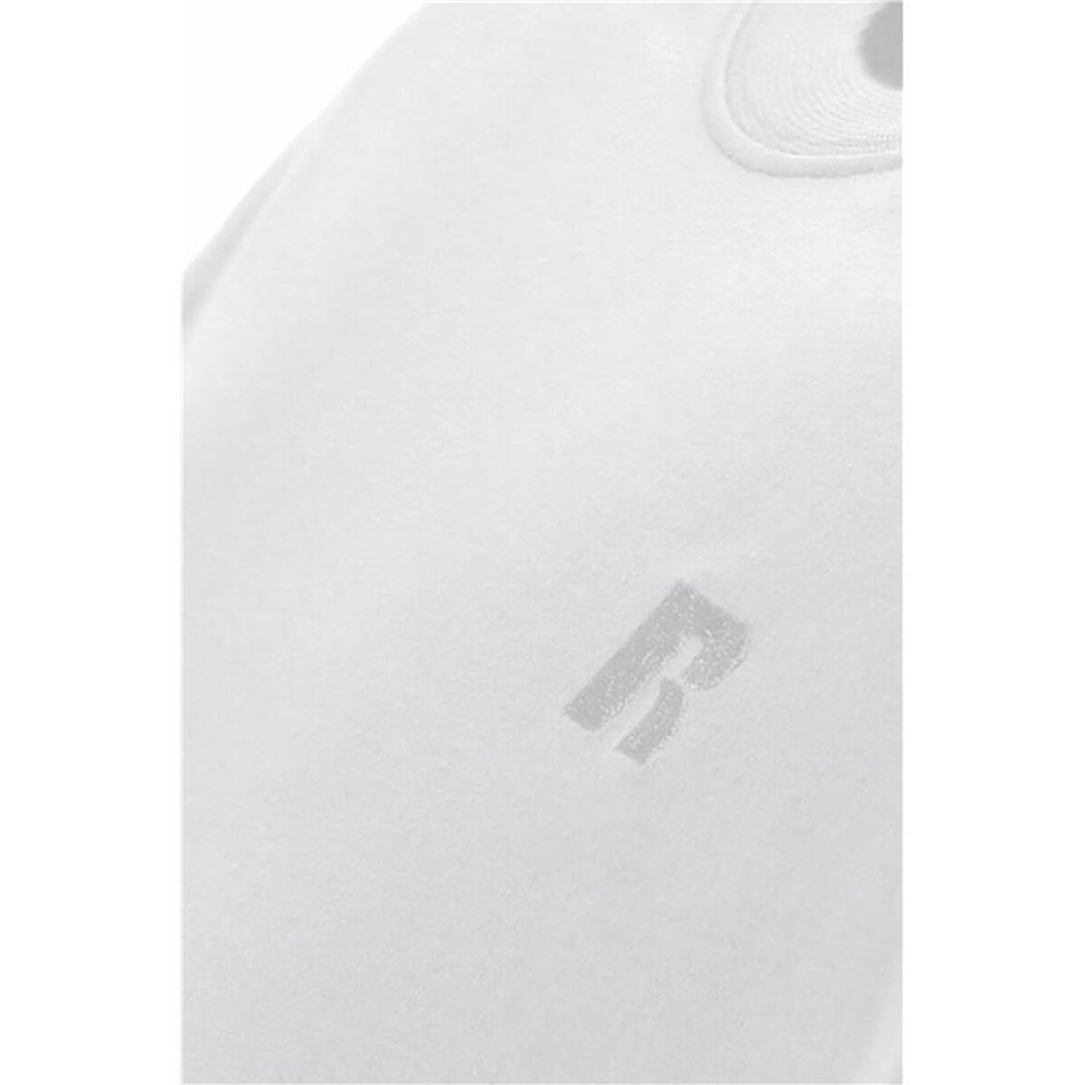 Tricou cu Mânecă Scurtă Bărbați Russell Athletic Amt A30011 Alb