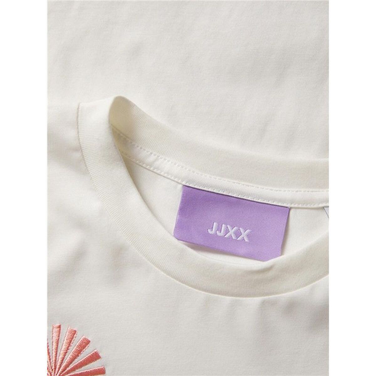 Tricou cu Mânecă Scurtă Femei Jack & Jones Jxpaige Alb