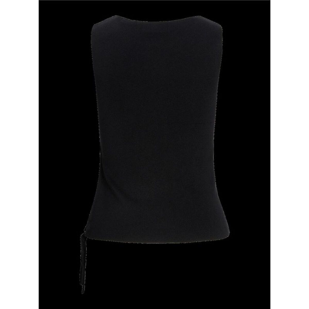 Tricou de Damă fără Mâneci Jack & Jones Jxdahlia Top Knit Negru