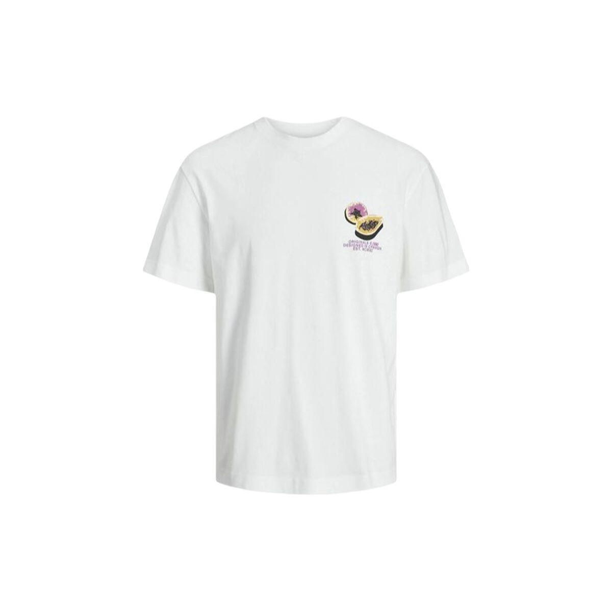 Tricou cu Mânecă Scurtă pentru Copii Jack & Jones tampa Back Bej