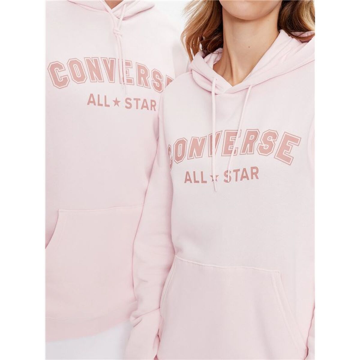 Hanorac cu Glugă Bărbați Converse Fit All Star Bej
