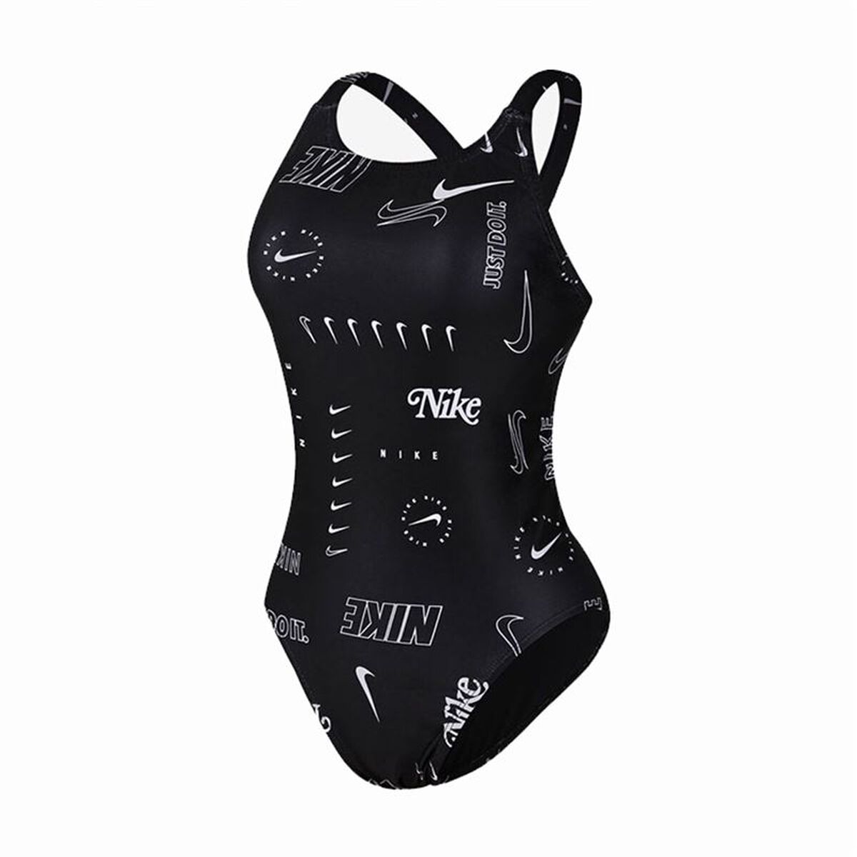 Costum de Baie Femei Nike Negru