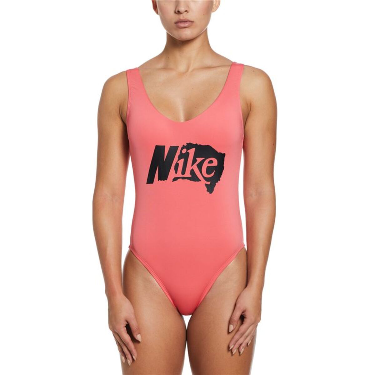 Costum de Baie Femei Nike Coral
