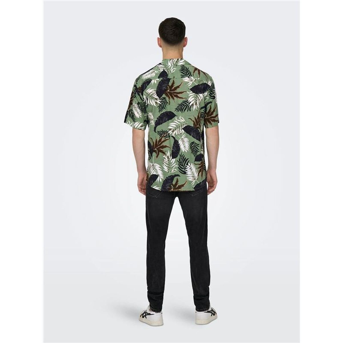 Cămașă Only & Sons Măslină