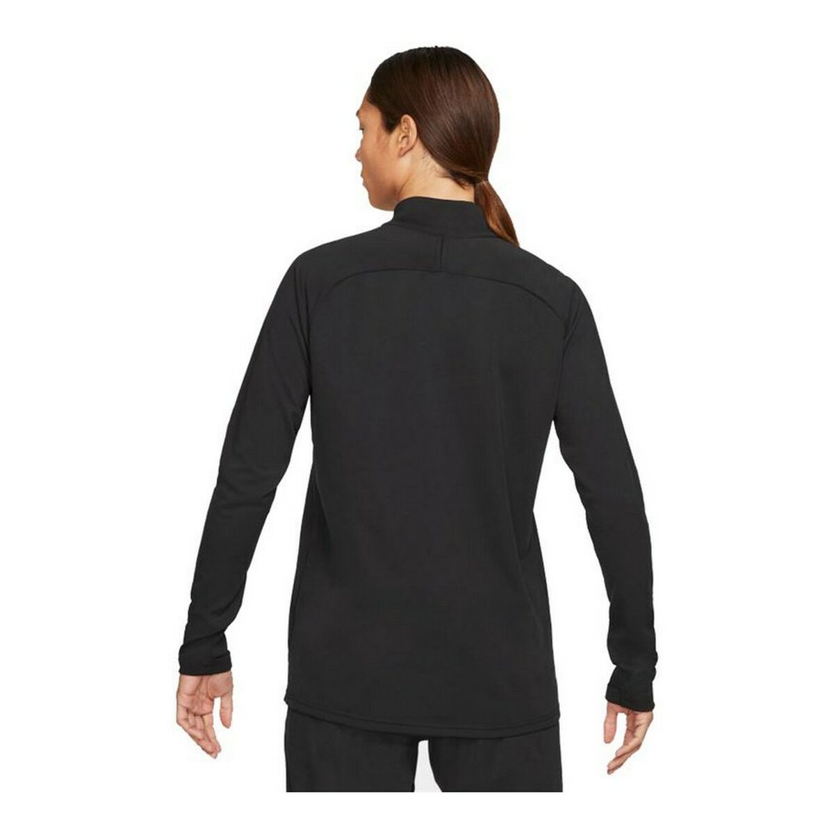 Tricou cu Mânecă Lungă Bărbați Nike Dri-FIT Academy Negru (2XL)