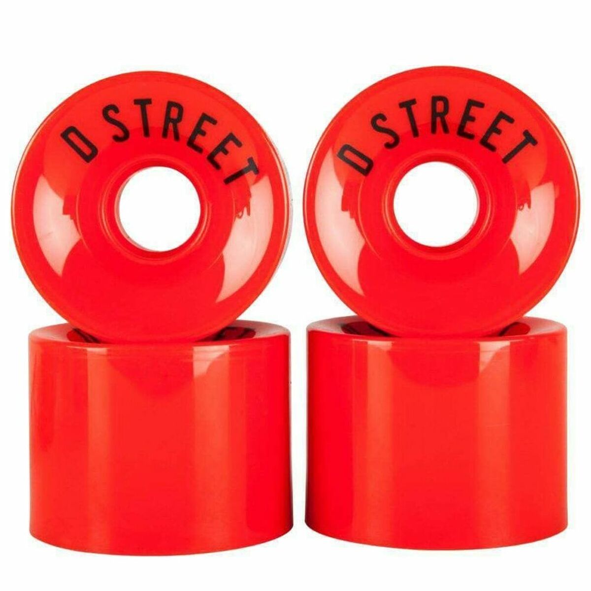 Roți Dstreet ‎DST-SKW-0001 59 mm Roșu