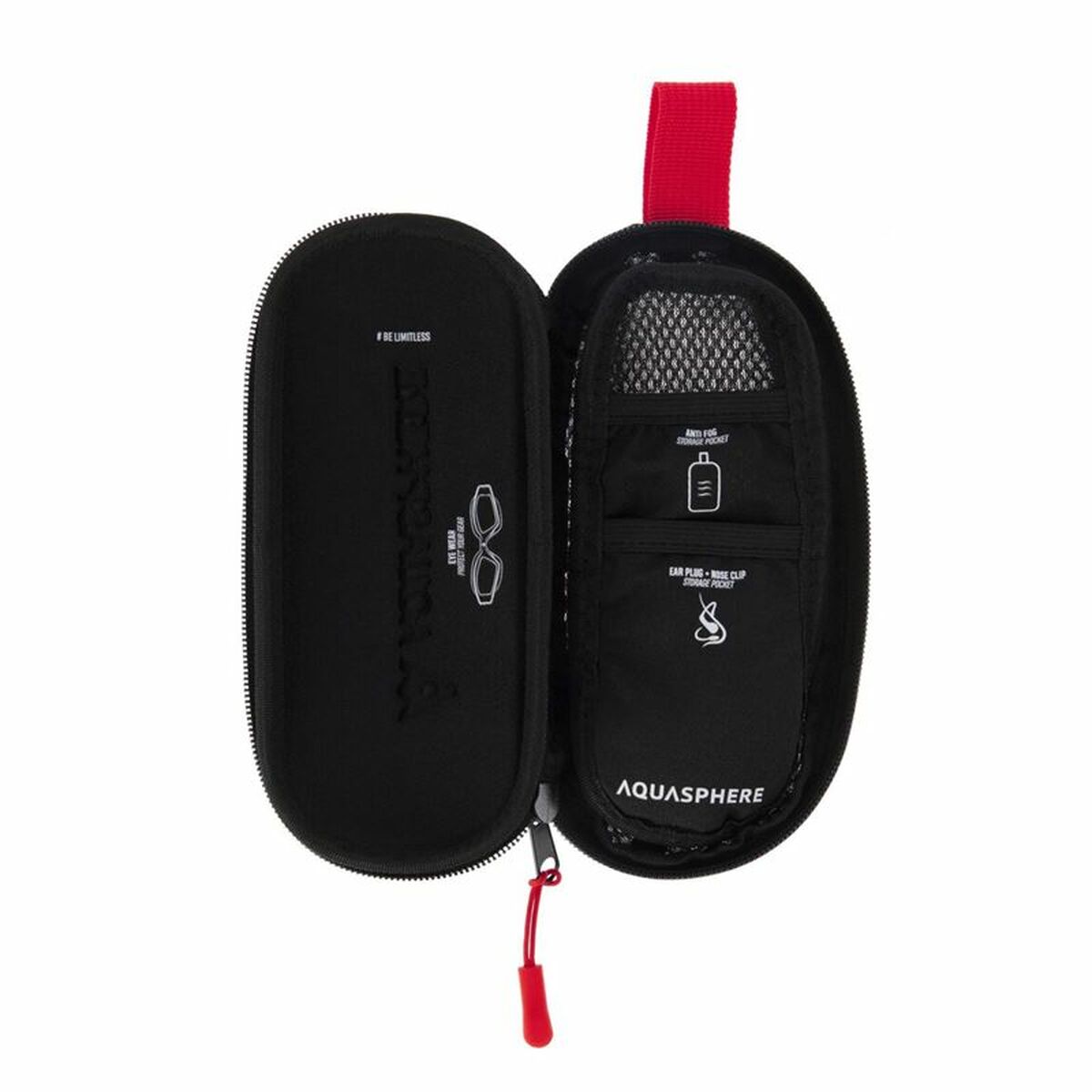 Husă pentru ochelari Aqua Sphere Negru