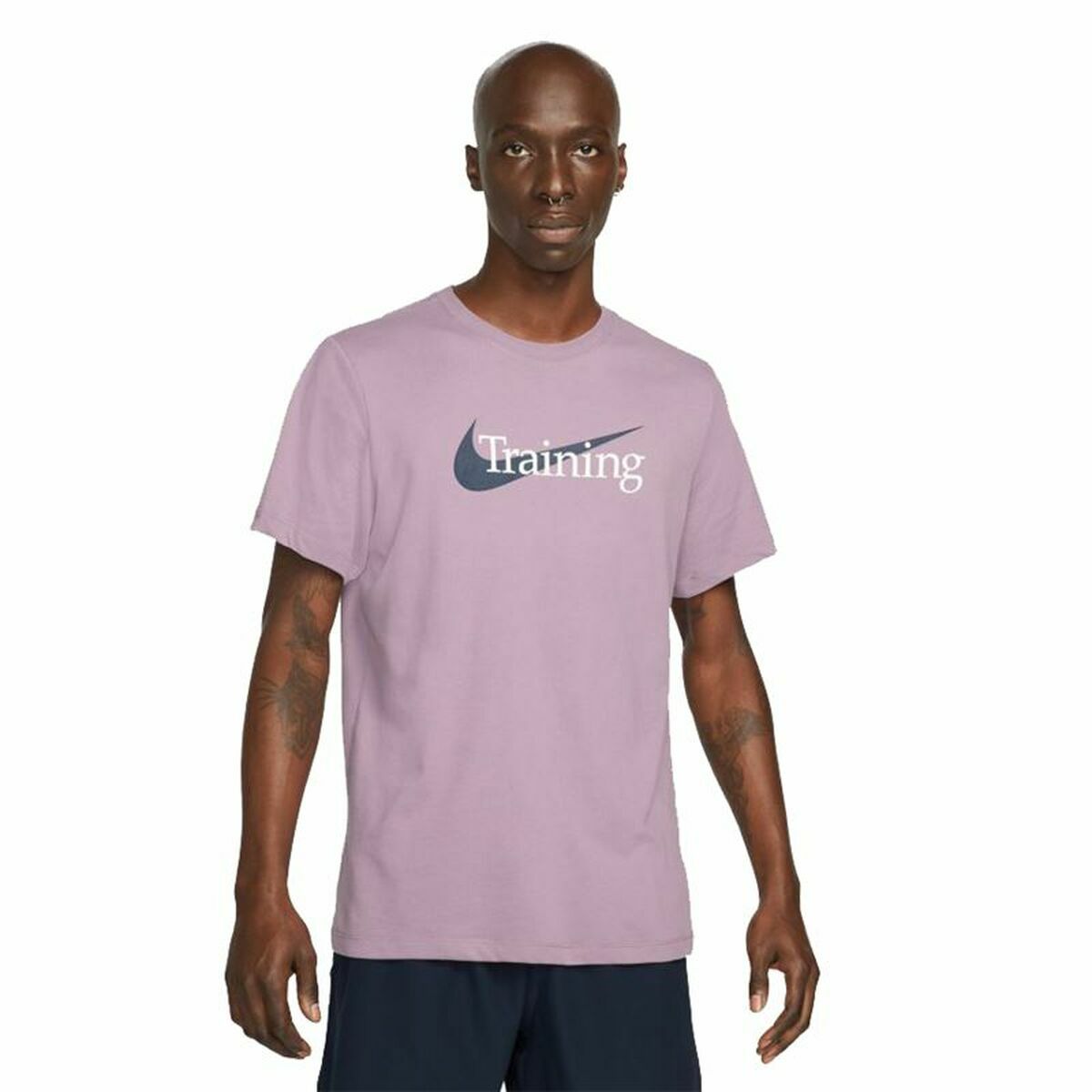 Tricou cu Mânecă Scurtă Bărbați Nike Dri-Fit Prună